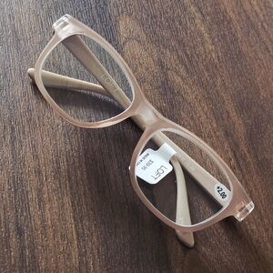 LOFT Crystal Finish Reading Glasses 2.0 Soft Blush